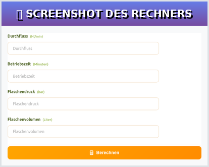 How to use You calculate the gas consumption correctly