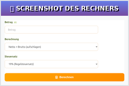 How to use the VAT calculator correctly